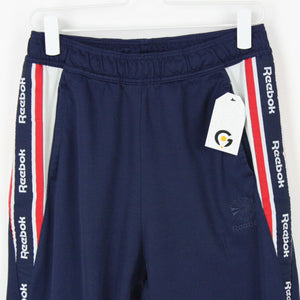 Mens REEBOK Joggers Navy Blue | Small