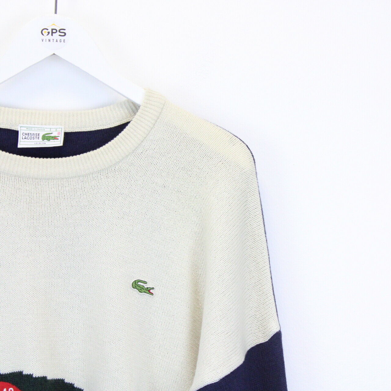 Vintage CHEMISE LACOSTE Knit Sweatshirt | XXL
