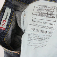 Load image into Gallery viewer, Mens LEVIS 512 Jeans Mid Blue | W32 L32
